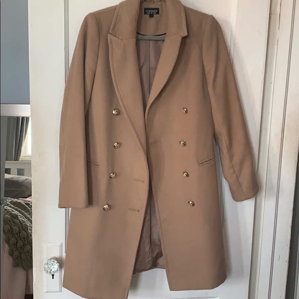 🎉BLACK FRIDAY SALE🎉Topshop Camel Coat